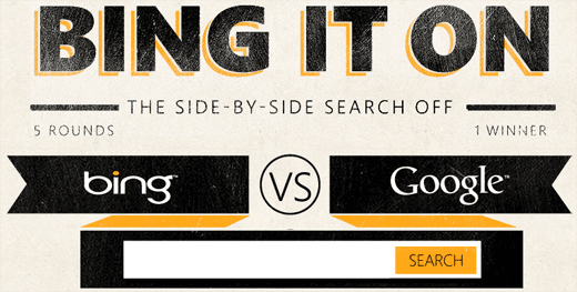 Bing It On - Bing vs Google Search Bing it On: The Side By Side Search Off