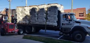 Insulation on truck