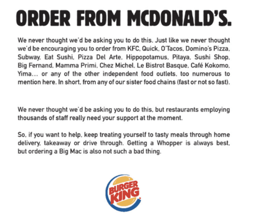 Order from McDonalds