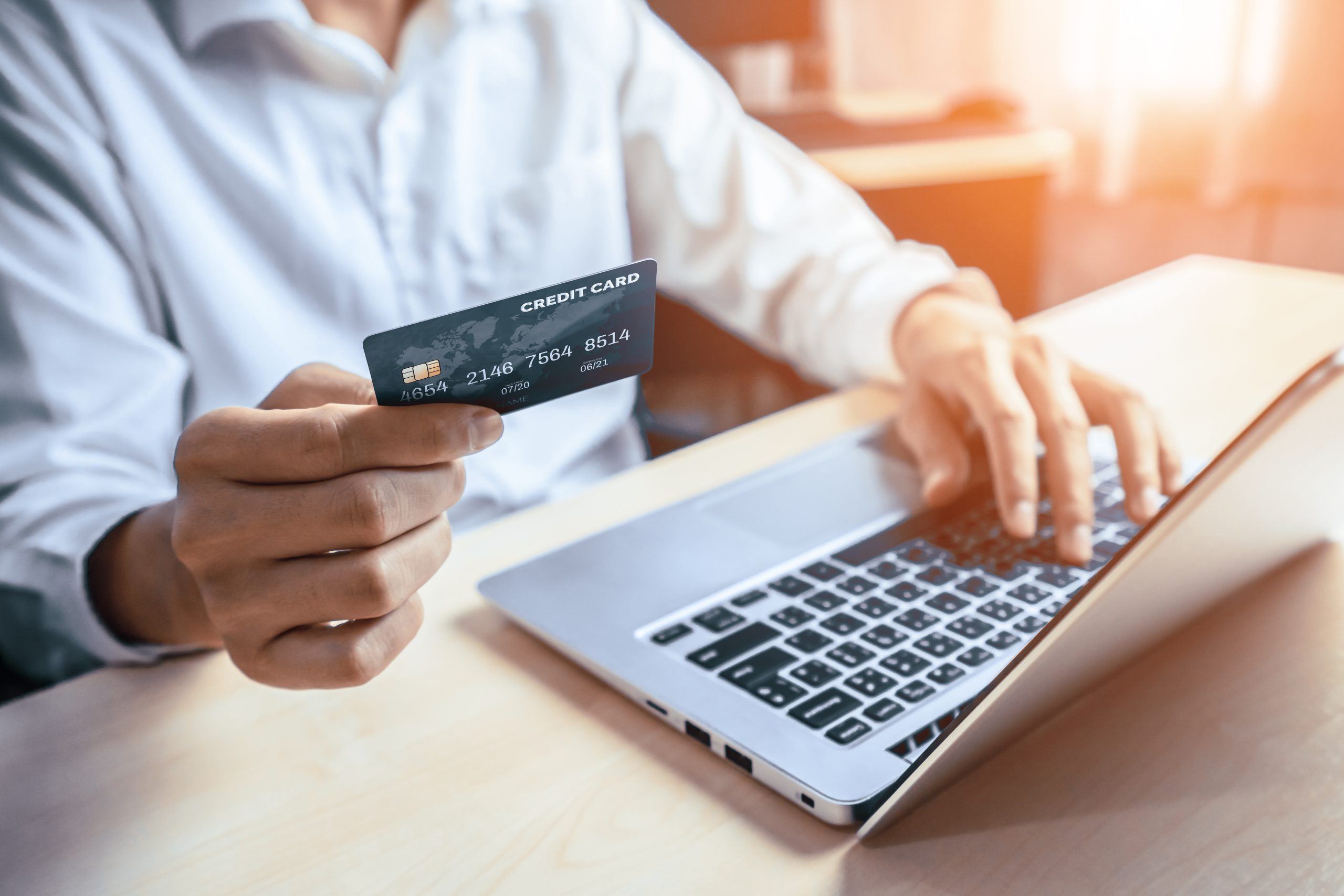 credit card for shopping payment online