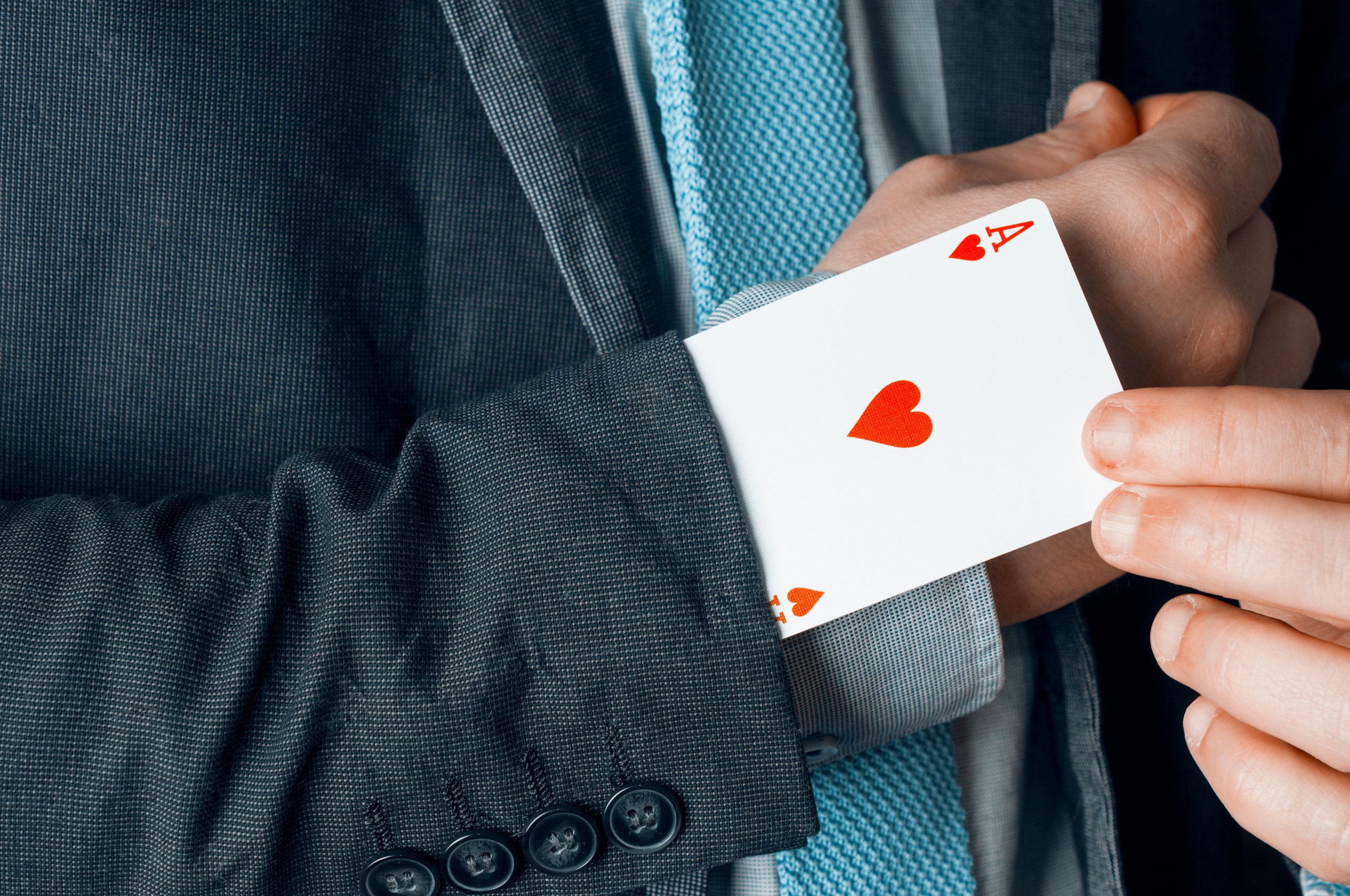 Ace up a sleeve