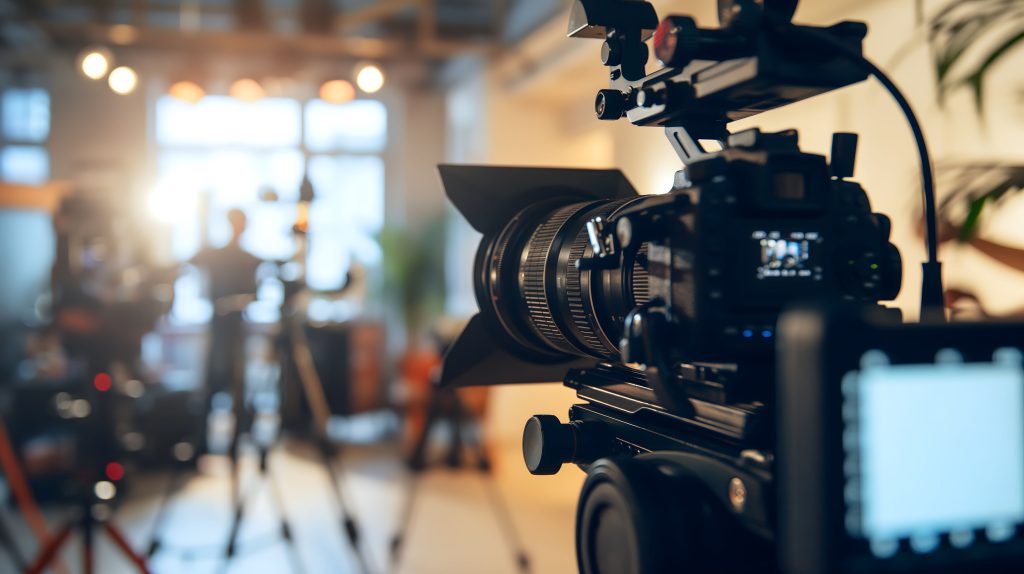 Behind the scenes of video content