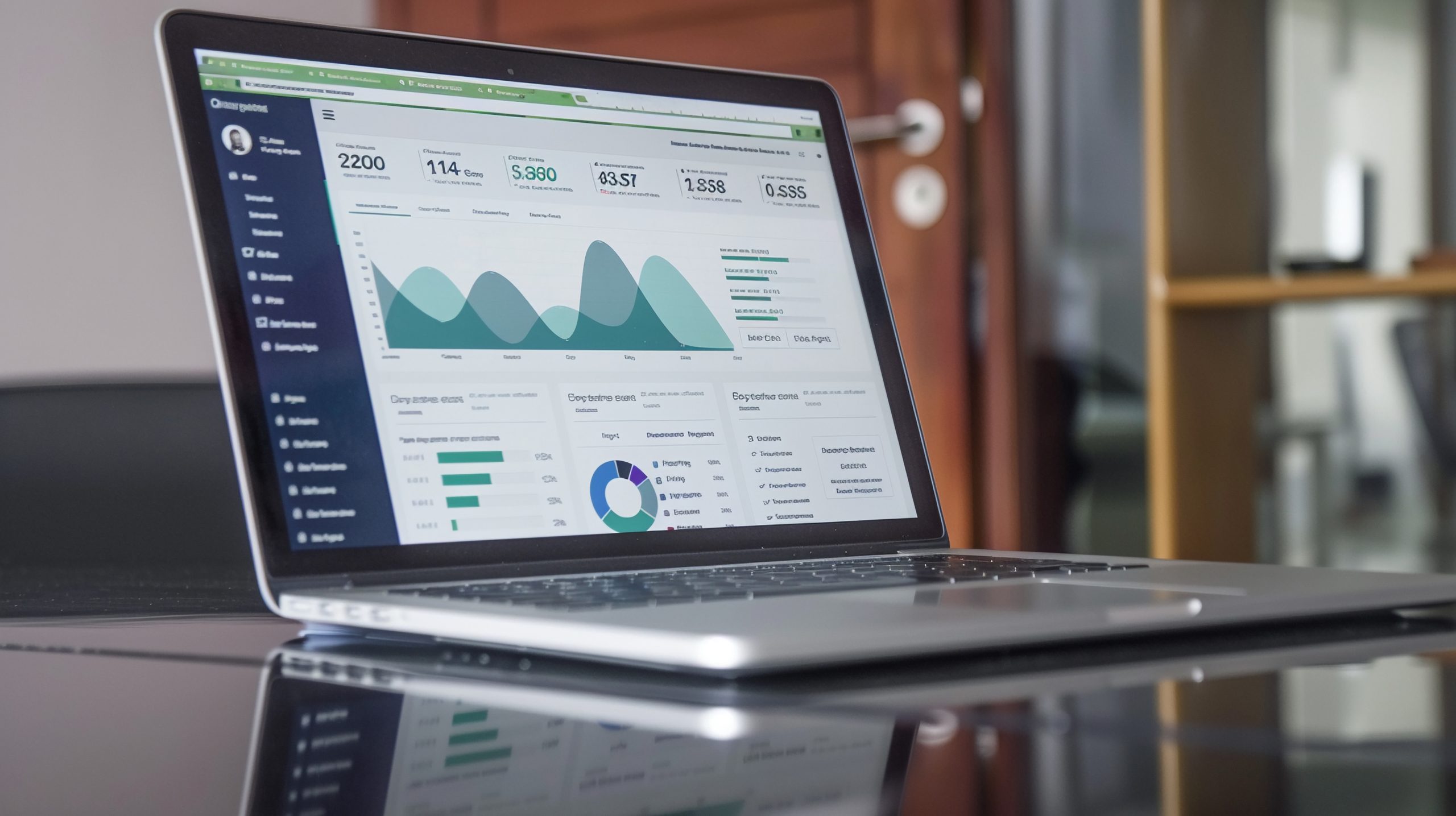 Digital marketing email dashboard