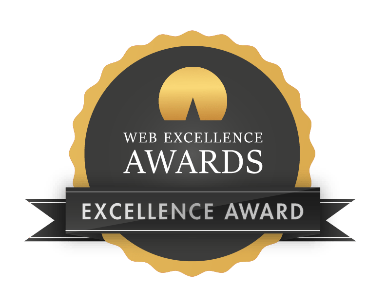 Web Excellence Award Winner 2025 Logo