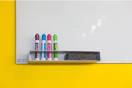 clear dry erase board